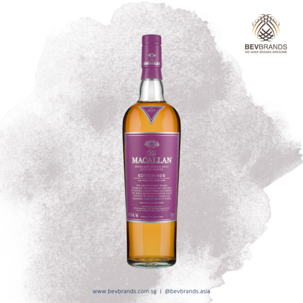 The Macallan Edition No. 5 Single Malt Scotch Whisky-sq grey bb