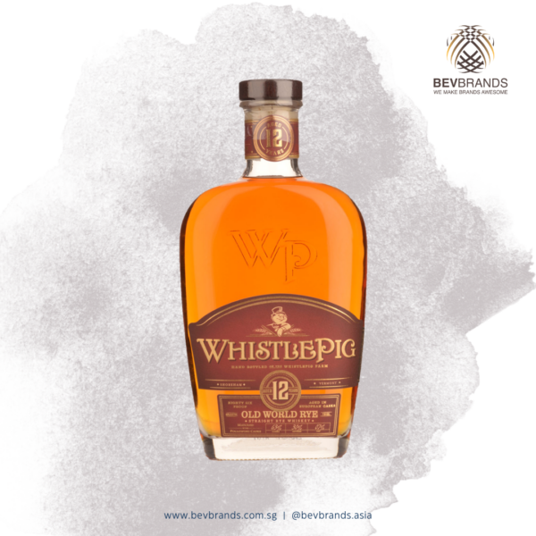 WhistlePig 12 Year Old World Rye Straight Rye Whiskey-sq grey bb