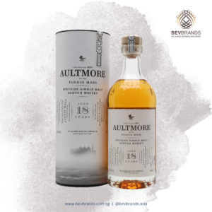 Aultmore Whiskey singapore bevbrands singapore golden clover singapore Aultmore 18 Years Old Speyside Single Malt Scotch Whisky-02-sq grey bb