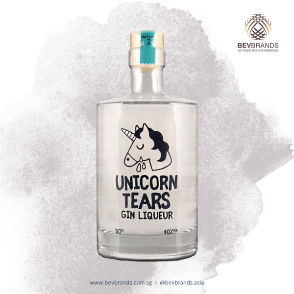 1L-Unicorn Tears Gin Liqueur 500ml 40% ABV-02-sq grey bb