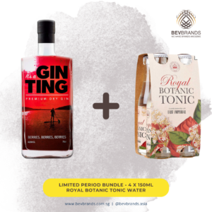 GinTing Berries Gin Promo Royal Botanic Tonic Water 4 x 150mL -02-sq grey bb