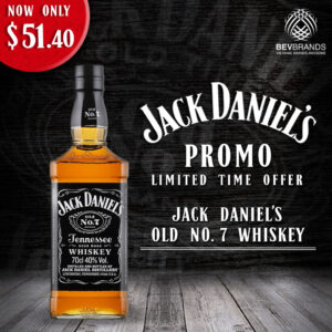 bevbrands singapore golden clover singapore Jack Daniel's Whiskey Singapore Jack Daniel's Old No. 7 Tennessee Whiskey 700mL LTO $51.40-BB 01