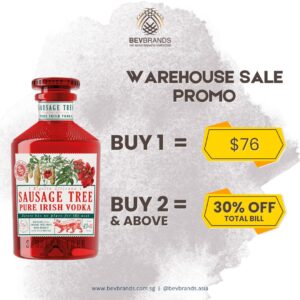 Sausage Tree Pure Irish Vodka 700 mL 43 Percent ABV