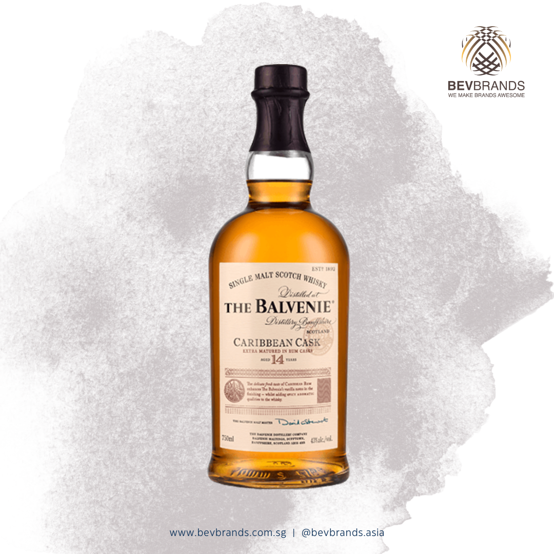 The Balvenie 14 Year Caribbean Cask Scotch Whisky 700 mL 43