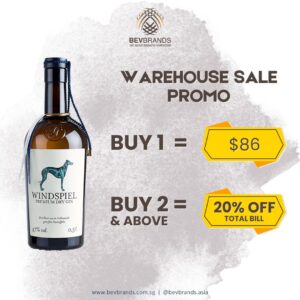 Windspiel Premium Dry Gin 500 mL 47 Percent ABV