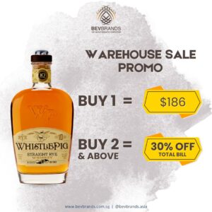WhistlePig 10 Year Straight Rye Whiskey 750 mL 50 Percent ABV