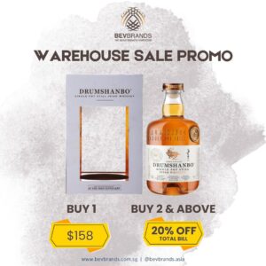 Drumshanbo Single Pot Still Irish Whiskey 700 mL 43 Percent ABV