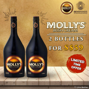 bevbrands singapore golden clover singapore Molly's Singapore Promo - Mollys Irish Cream 1L 2Bot-03 SGD59