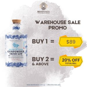 Drumshanbo Gunpowder Irish Gin Ceramic Bottle Release LIMITED EDITION 700 mL 43 Percent ABV