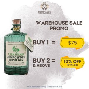 Drumshanbo Gunpowder Sardinian Citrus Irish Gin 700 mL 43 Percent ABV