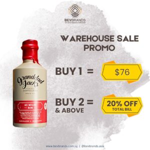 Granddad Jack's 65 Miles Gin 500 mL 57 Percent ABV