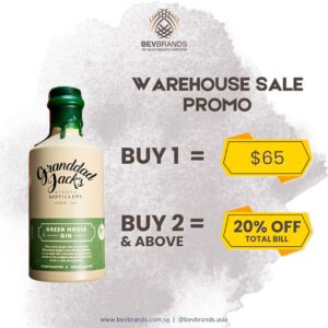 Granddad Jack's Greenhouse Gin 500 mL 37.5 Percent ABV