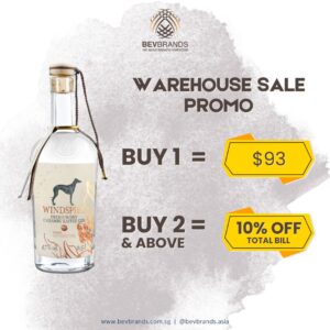 Windspiel Premium Dry Caxambu Coffee Gin 500 mL 47 Percent ABV