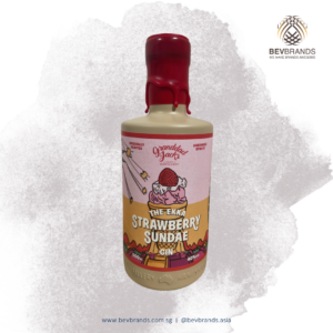 Granddad Jack's Ekka Strawberry Sundae Gin 500 mL 40 Percent ABV